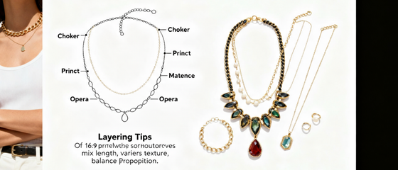 Layering Casual Necklaces for a Stylish Look