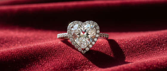 The Timeless Romance of Heart‑Shaped Diamond Rings