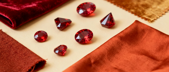 How to Style Red Gemstones for Warm Skin Tones