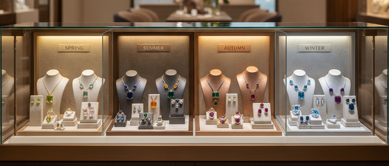 Seasonal Jewelry Color Coordination Calendar Guide