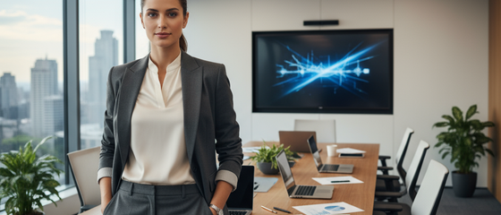 Creating an Aura of Authority with Business Woman Jewelry Pairing