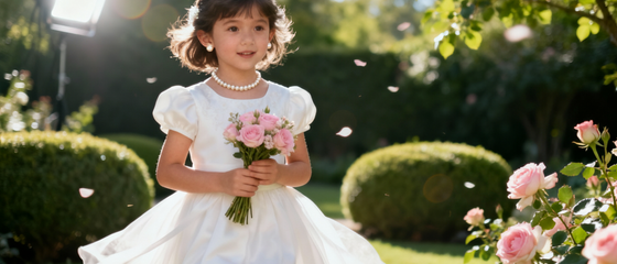 Charming Childhood Jewelry for Flower Girls and Their Styles