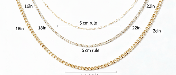 How to Apply the 5 cm Rule to Necklace Layering Style