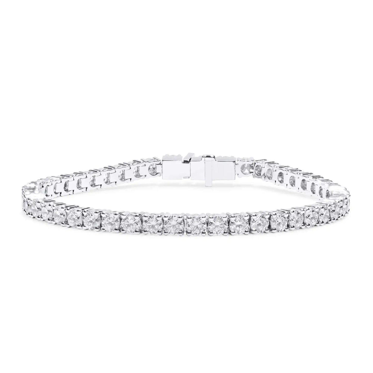 Classic Round Diamond Tennis Bracelet