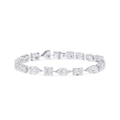 Diamond Cluster Bracelet