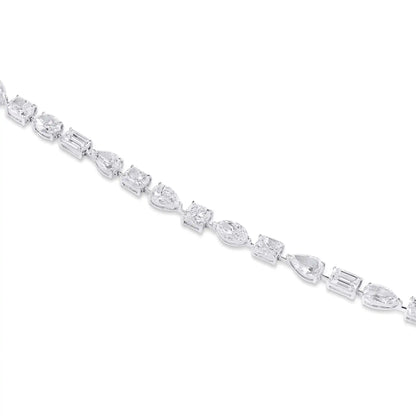 Diamond Cluster Bracelet