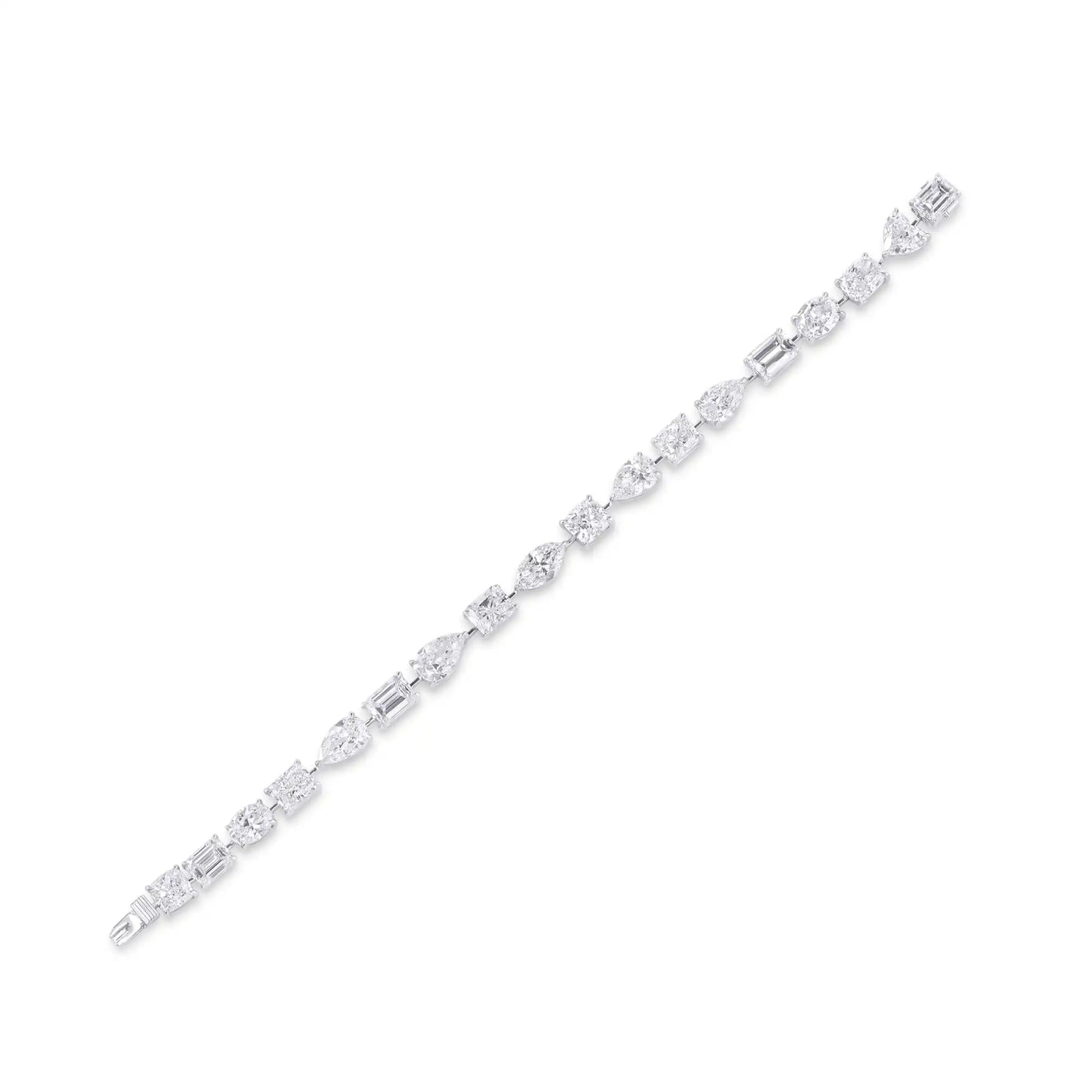 Diamond Cluster Bracelet