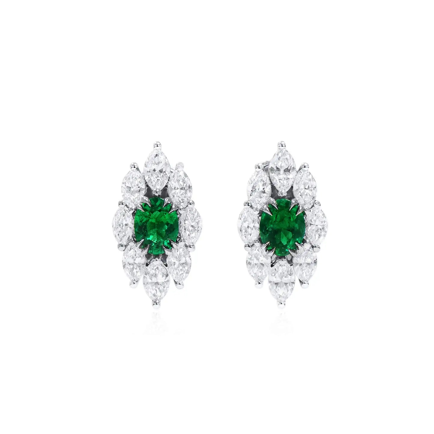 Emerald Whisper Earrings