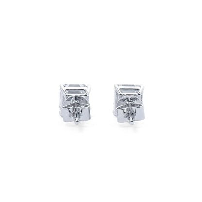 Classic Cushion Shape Diamond Stud Earrings