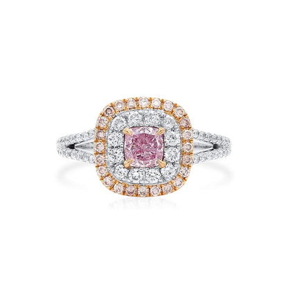 Light Pink Diamond Ring