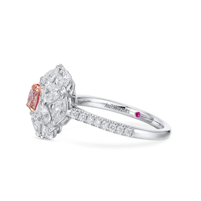 Pink Diamond Ring