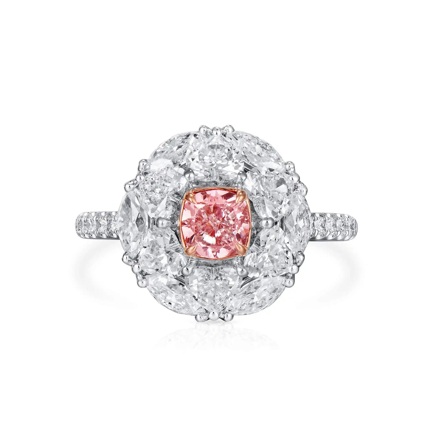 Pink Diamond Ring