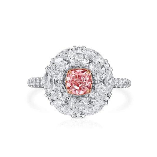 Pink Diamond Ring