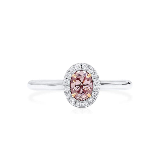 Pink Diamond Ring