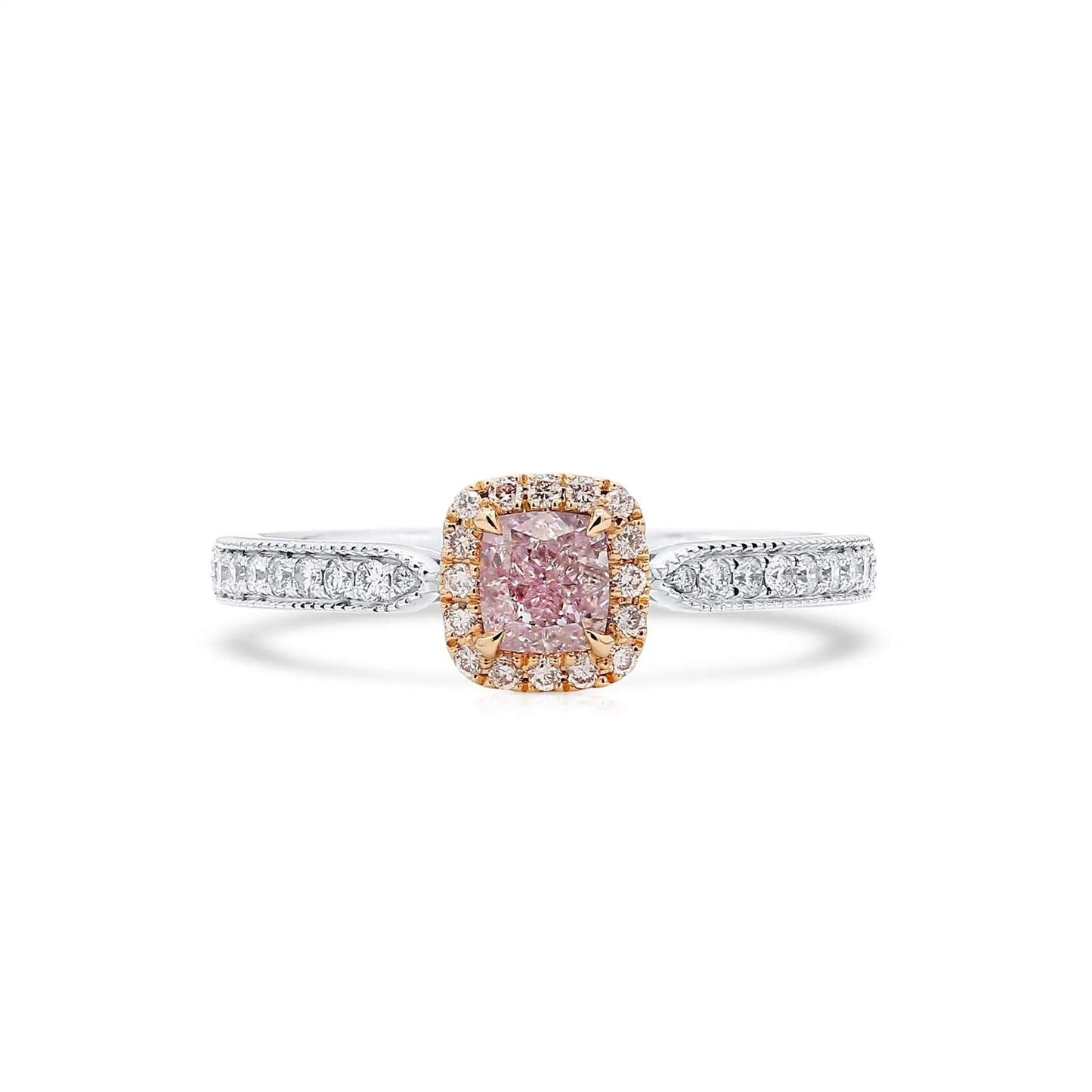 Pink Diamond Ring